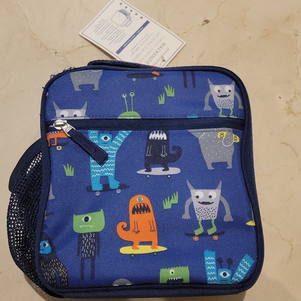 NWT Pottery Barn Alien canvas lunch box - Picture 2 of 8
